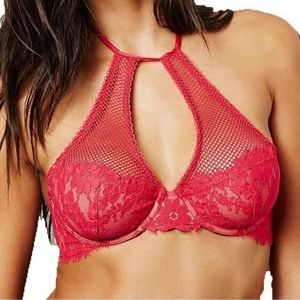 Victoria's Secret | Lace & Mesh Sheer Bra | 32C